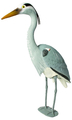 Blue Heron Decoy | Garden Decor